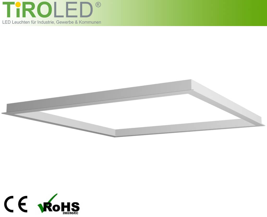 Premium Einbaurahmen für LED-Panels verfügbar